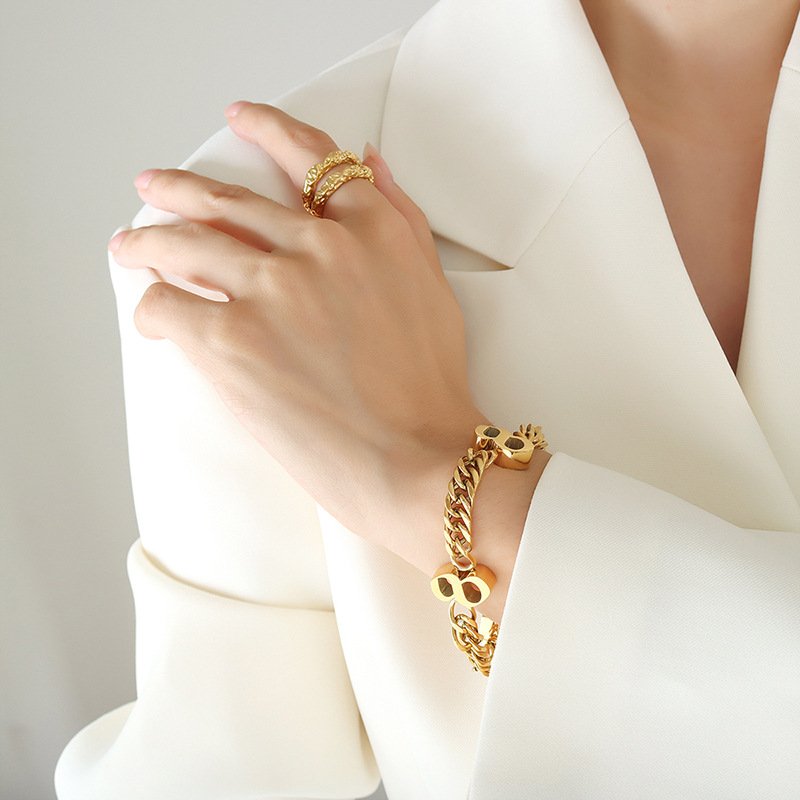 Wilder Chain Stainless Steel Bracelet-VENUSACC Wilder Chain Stainless Steel Bracelet-VENUSACC