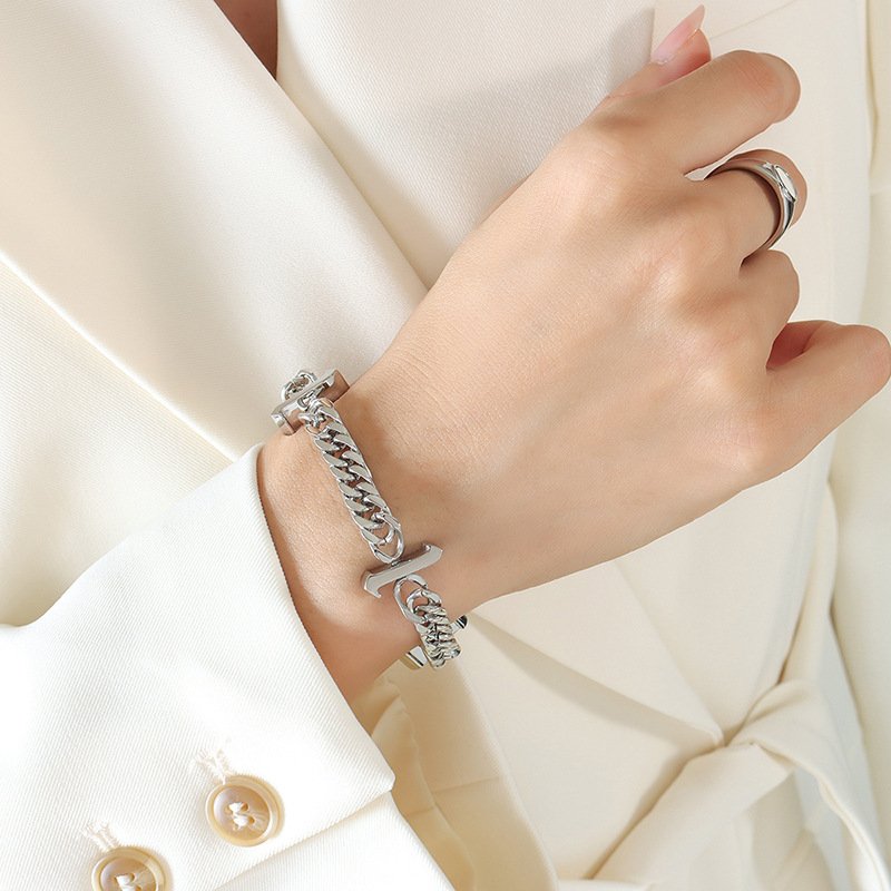 Wilder Chain Stainless Steel Bracelet-VENUSACC Wilder Chain Stainless Steel Bracelet-VENUSACC
