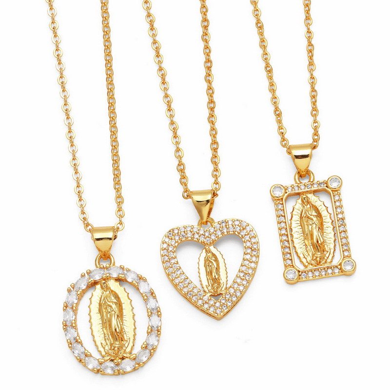 Stylish Design Gold Plated Brass Pendant