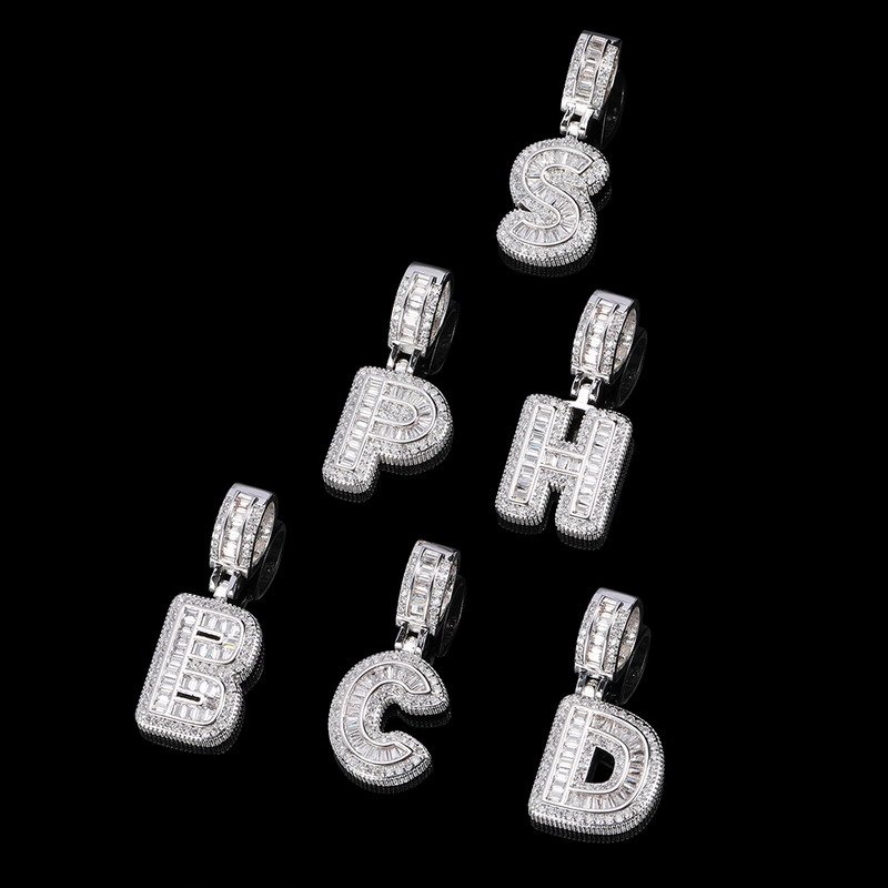 Men's Brass Jewelry with Fashionable Letters - Image 3