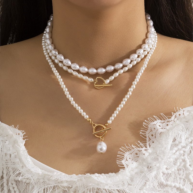 Venusacc Fashion Baroque Pearl Necklace