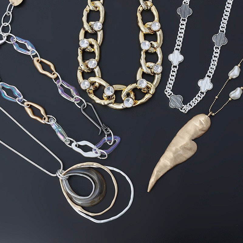 Venusacc Heavy Chain Link Necklace Featuring-VENUSACC Venusacc Heavy Chain Link Necklace Featuring-VENUSACC