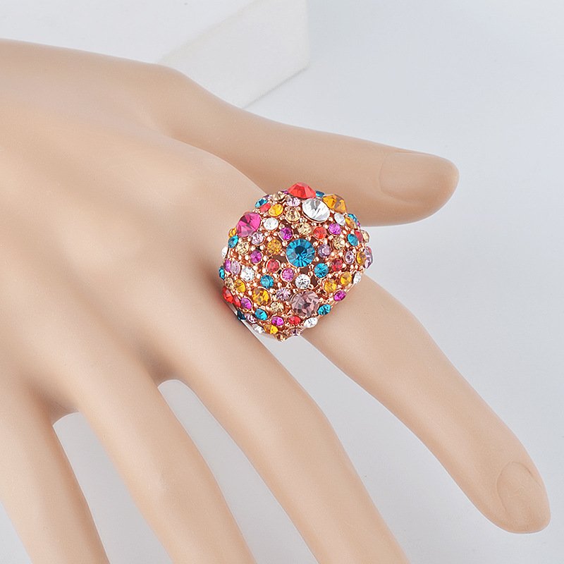 Venusacc Colorful Zirconia Ring-VENUSACC Venusacc Colorful Zirconia Ring-VENUSACC