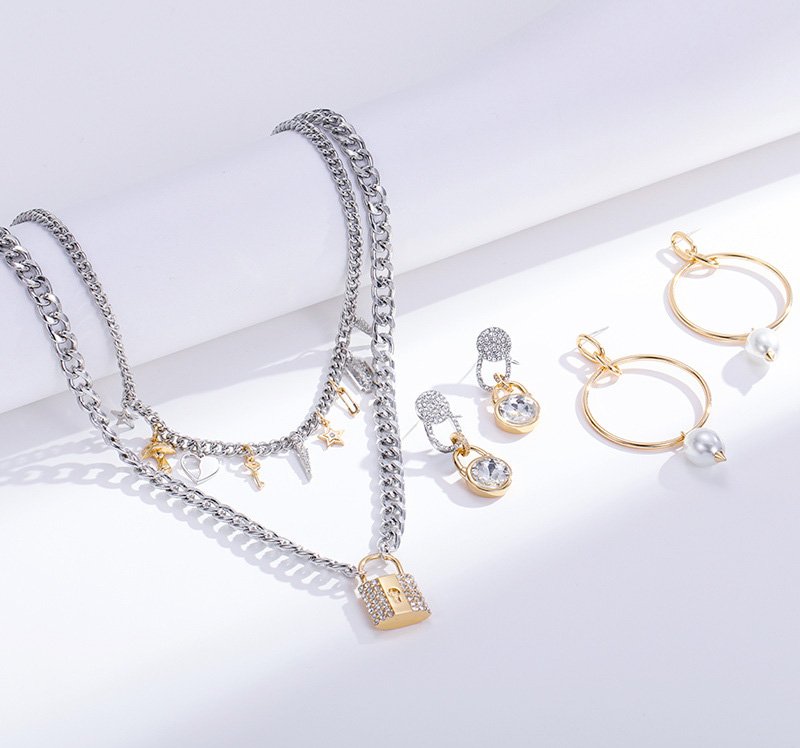 Venusacc Fashion Simple Ladies Jewelry Set