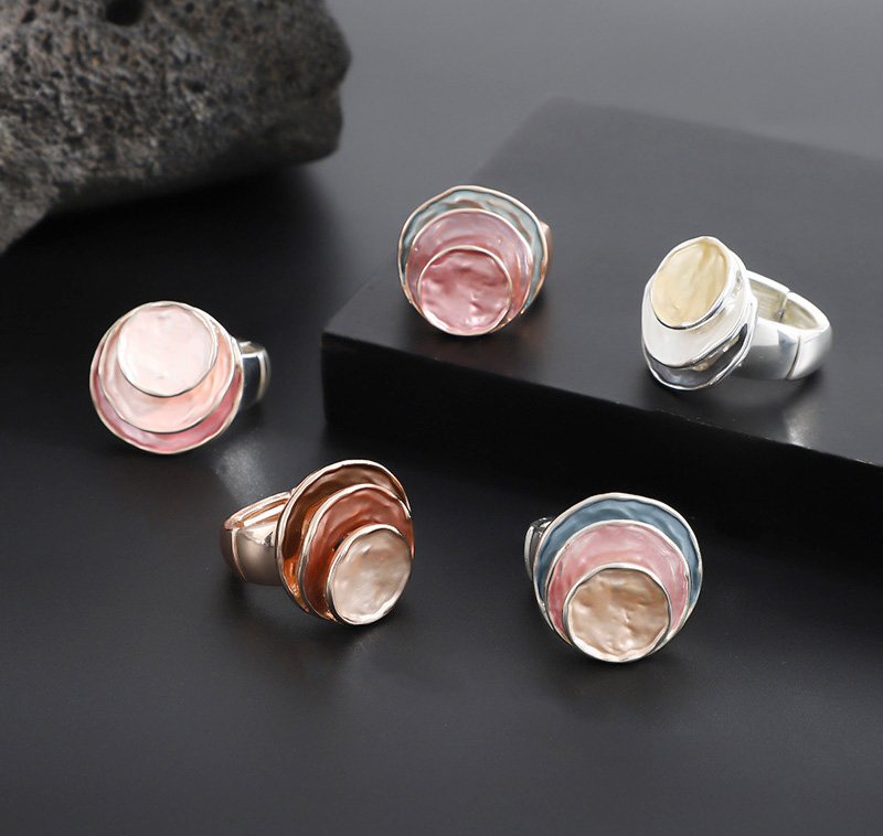 Women's Fashion Enamel Colorful Ring