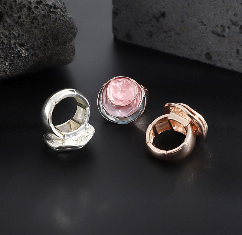 Women's Fashion Enamel Colorful Ring - Image 2