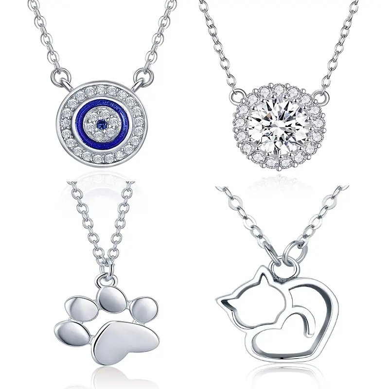 Fashionable and Popular Sterling Silver Necklace