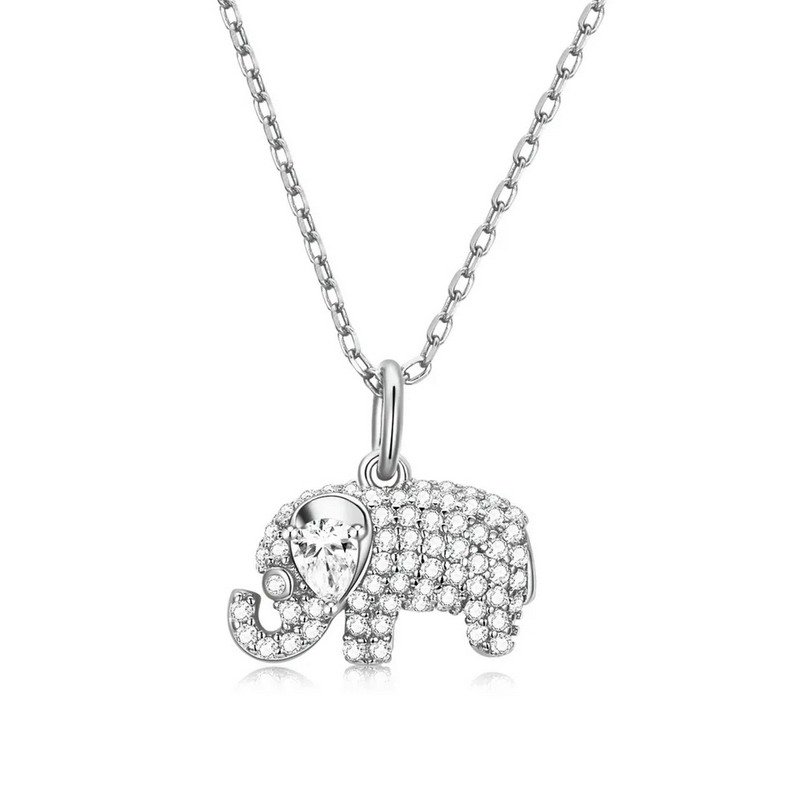 Venusacc Elephant Sterling Silver Necklace - Image 3