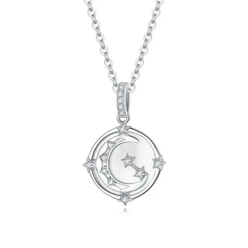 Planet Series Sterling Silver Necklace