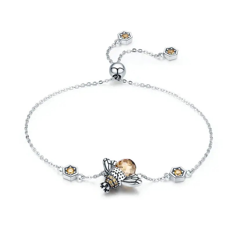 Honeybee Sterling Silver Bracelet