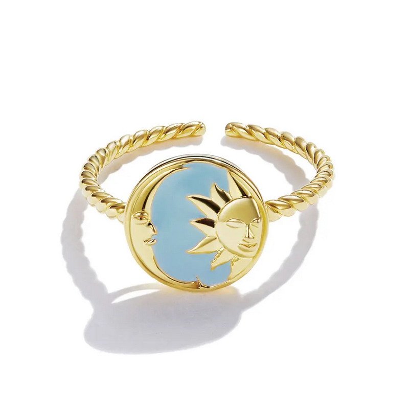 Helios Coin Sterling Silver Ring - Image 3