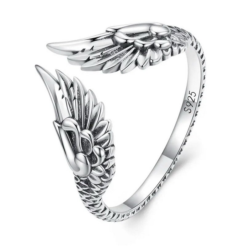 Feather Sterling Silver Ring