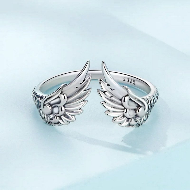 Feather Sterling Silver Ring - Image 2