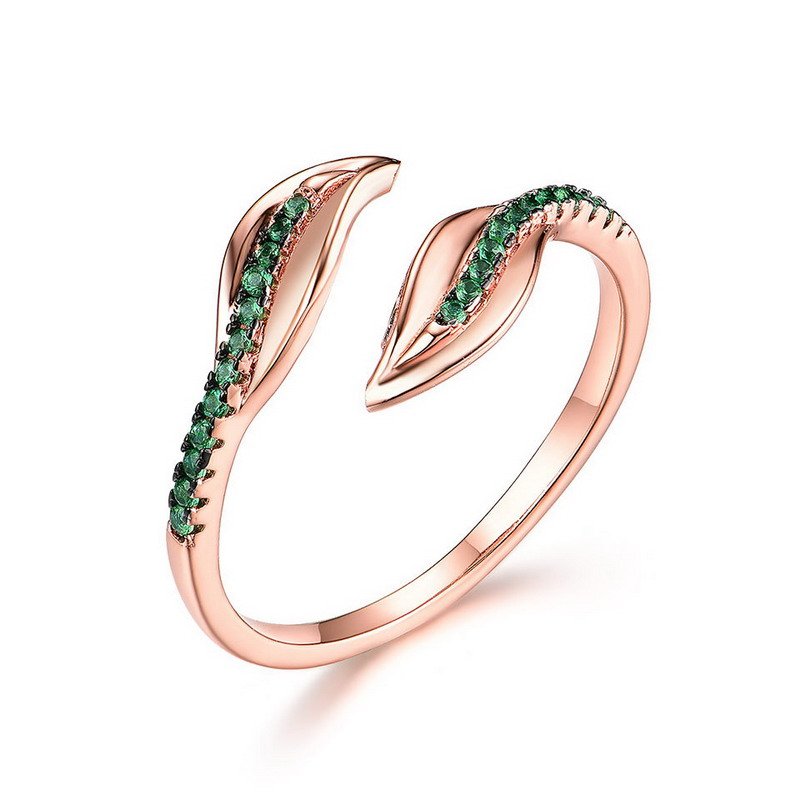 Snake Zirconia Ring in Sterling Silver