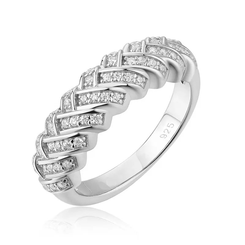 Venusacc Zirconia Sterling Silver Ring