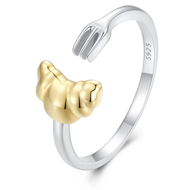 Creative Loaf 925 Sterling Silver Ring